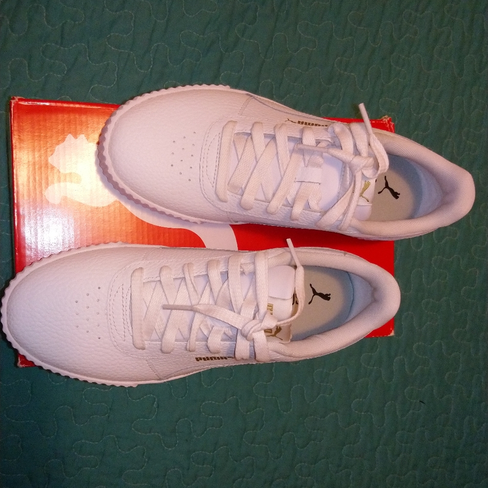 Puma All White Carina Classic